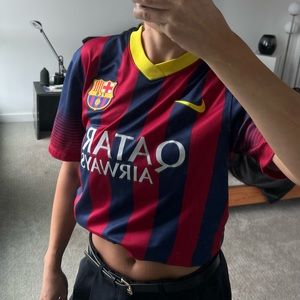 Nike Soccer Football Barcelona Jersey